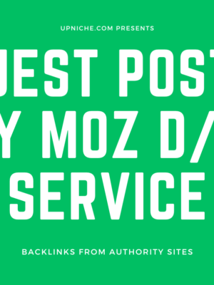 Guest Posts Service By Moz DA