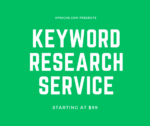 Expert Keyword Research Report Service