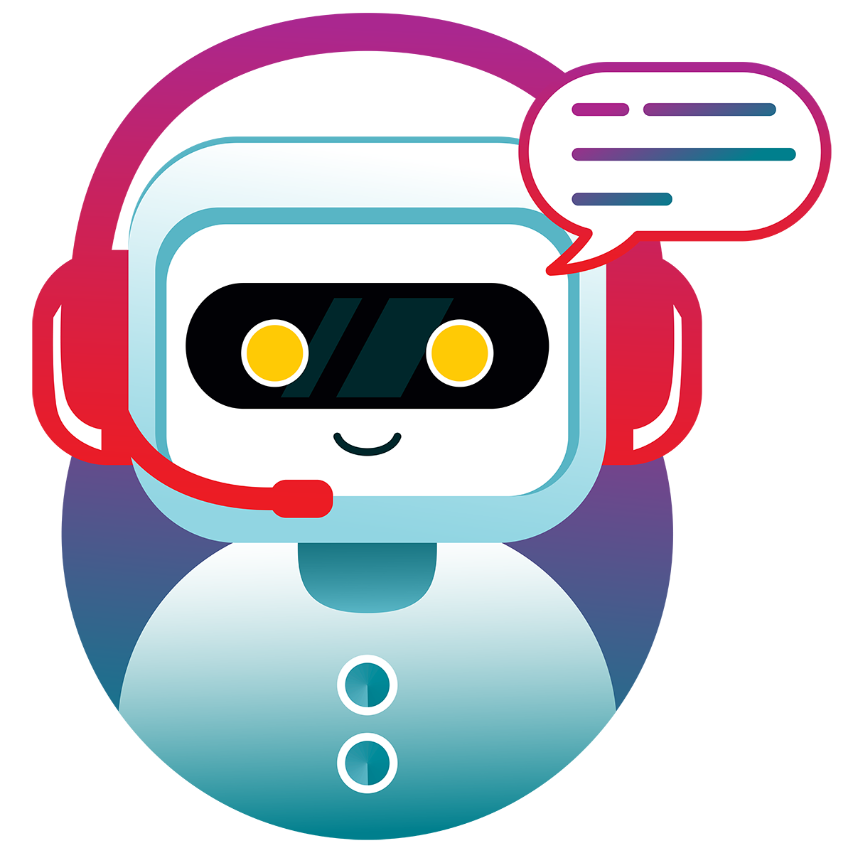 AI Chatbots Illustration